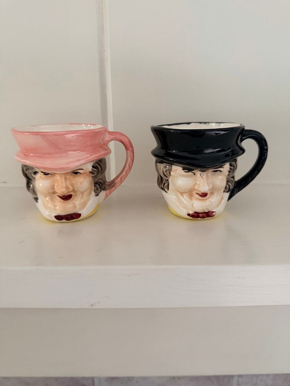 2 Vintage Toby mugs